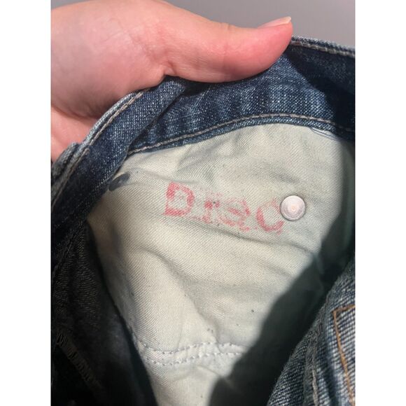 Express Mens Meneker Precision Fit Straight Leg Button Closure Jeans Waist 28" - Picture 10 of 10